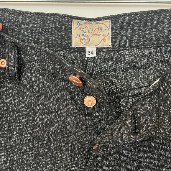 Wythe NY Japanese Jaspe Selvege Five Pocket - Huckberry Exclusive - Picture 2 of 9